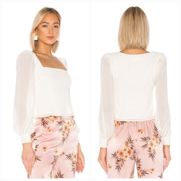LPA Cora Top in Ivory Medium